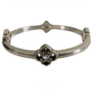 BRIGHTON Toledo Bangle Bracelet w/ Swarovski Crystal